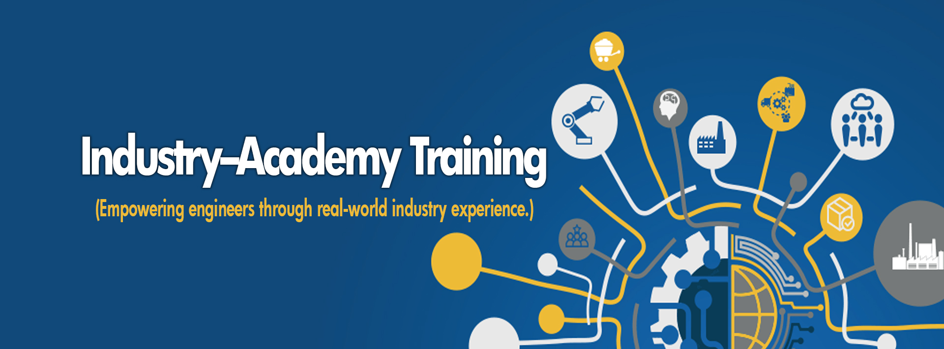 Industry-Academy Training Banner